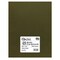 PA Paper Accents Muslin Cardstock 8.5" x 11" Olive Drab, 74lb colored cardstock paper for card making, scrapbooking, printing, quilling and crafts, 25 piece pack